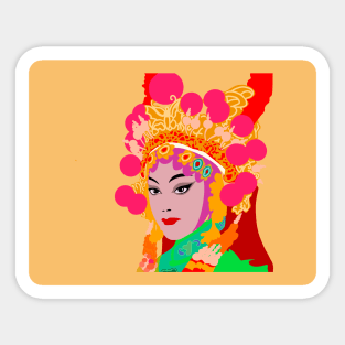 Cantonese Opera Star #3 Sticker